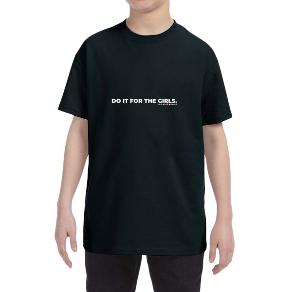 Do It For The Girls Youth Tee - Youth 5.3 oz. T-Shirt Thumbnail